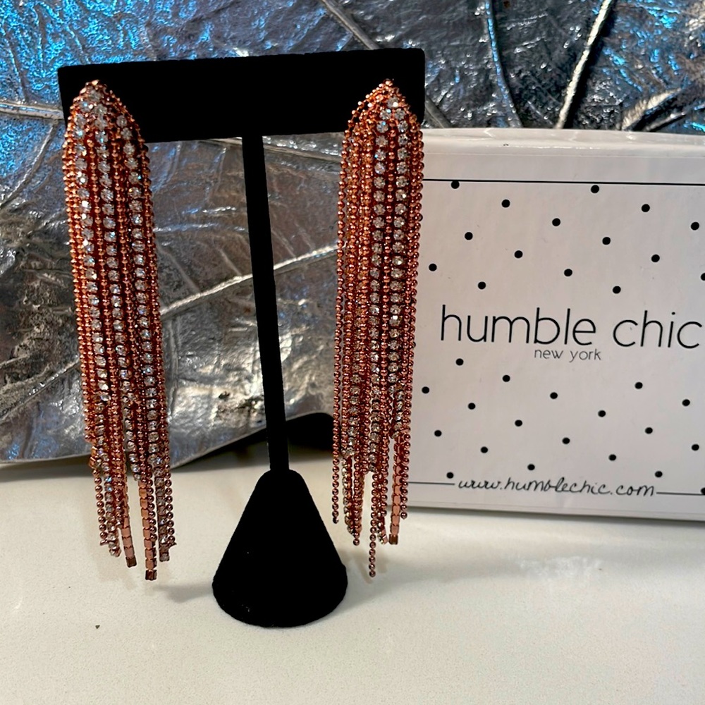 Humble Chic rose gold earrings